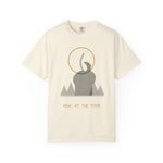 Howl at the Moon T-Shirt — Minimal Wolf Moon Graphic Tee