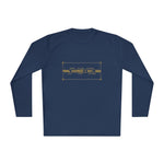 Long Sleeve Tee — Retro Ticket Graphic 