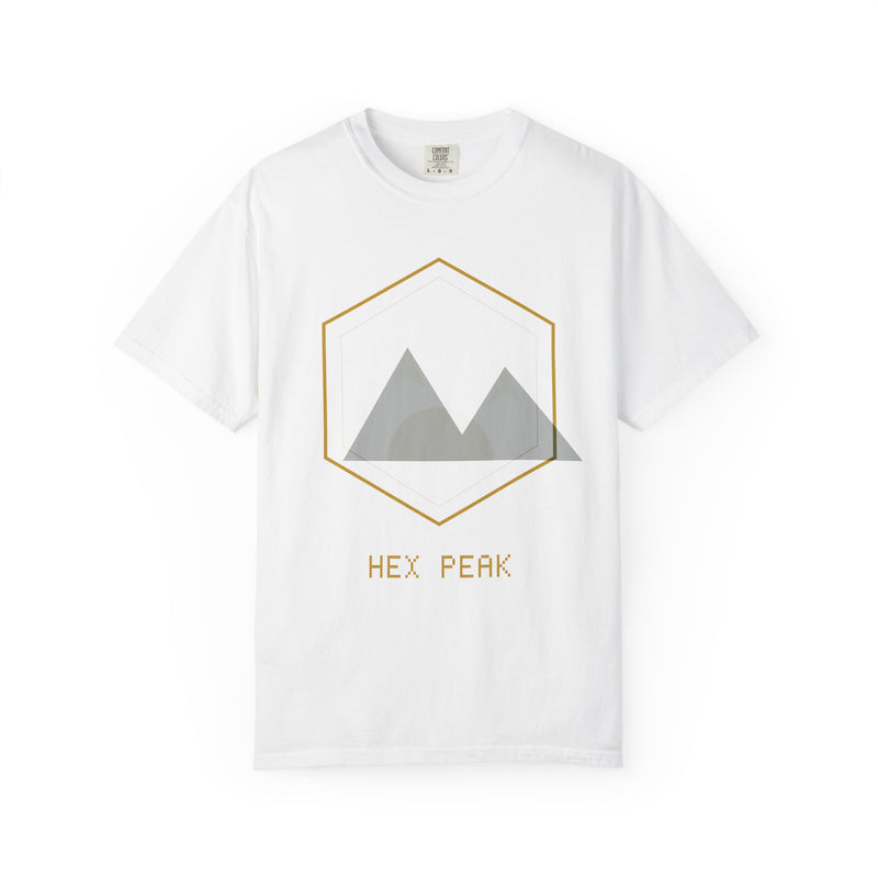 Mountain Logo T-Shirt — Hex Peak Minimalist Graphic Tee