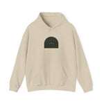 Minimalist 'Feral District Est. 2026' Hoodie — White Graphic Sweatshirt