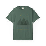 Minimalist Mountain Graphic T‑Shirt — 