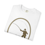 Fly Fishing T-Shirt — Angler Casting Design