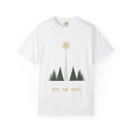 Into The Trees Graphic T-Shirt — Minimalist Mountain Nature Tee