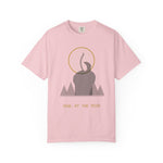 Howl at the Moon T-Shirt — Minimal Wolf Moon Graphic Tee
