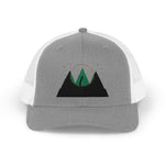 Mountain Sunrise Trucker Cap — Embroidered Outdoor Snapback