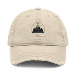 Dad Hat — Embroidered 'Hello Compass' Distressed Cap
