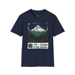 Volcano Distance Mountain Tee — “PDX — 60 miles to the volcano”