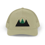 Mountain Sunrise Trucker Cap — Embroidered Outdoor Snapback