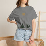 Into The Trees Graphic T-Shirt — Minimalist Mountain Nature Tee