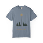 Into The Trees Graphic T-Shirt — Minimalist Mountain Nature Tee