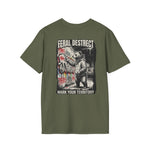 Mark Your Territory T‑Shirt — Small Chest Logo Casual Tee