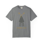 Crowned Wild Graphic T‑Shirt — Minimal Antler Crest Design