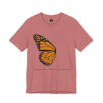 Monarch Wing Tee — Minimal Butterfly Graphic T-Shirt