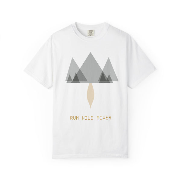 Run Wild River T-Shirt — Minimal Mountain & River Outdoor Tee