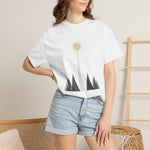 Into The Trees Graphic T-Shirt — Minimalist Mountain Nature Tee