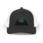 Mountain Sunrise Trucker Cap — Embroidered Outdoor Snapback