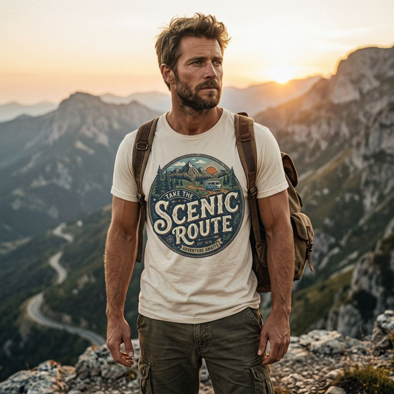 Scenic Route T‑Shirt — 