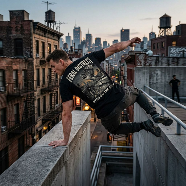 Eye On The City T‑Shirt — Subtle Nature Graphic Tee