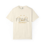 Feral District T-Shirt — Minimal Retro Logo Tee