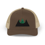 Mountain Sunrise Trucker Cap — Embroidered Outdoor Snapback