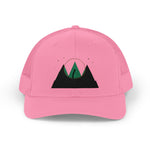 Mountain Sunrise Trucker Cap — Embroidered Outdoor Snapback