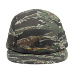 Embroidered 'Girl at the Moon' 5-Panel Cap — Night Forest Moonlight Hat