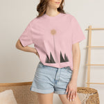 Into The Trees Graphic T-Shirt — Minimalist Mountain Nature Tee
