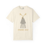 Crowned Wild Graphic T‑Shirt — Minimal Antler Crest Design