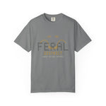 Feral District T-Shirt — Minimal Retro Logo Tee
