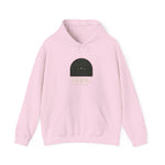 Minimalist 'Feral District Est. 2026' Hoodie — White Graphic Sweatshirt