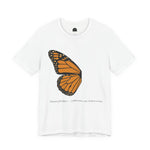 Monarch Wing Tee — Minimal Butterfly Graphic T-Shirt