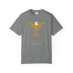 Feral District Logo T‑Shirt — Minimalist Gold Emblem Tee