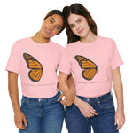 Monarch Wing Tee — Minimal Butterfly Graphic T-Shirt