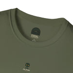 Concrete Jungle Birth T‑Shirt — Tiny Green Tree Graphic Tee