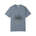 Minimalist Mountain Graphic T‑Shirt — 
