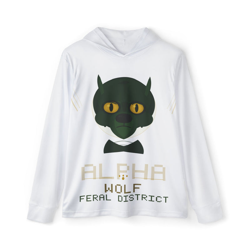 Alpha Wolf Feral District Hoodie — Men’s Sports Warmup Hoodie