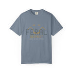 Feral District T-Shirt — Minimal Retro Logo Tee