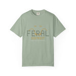Feral District T-Shirt — Minimal Retro Logo Tee