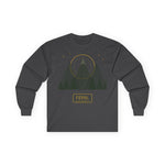 Mountain Sun Graphic Long Sleeve Tee — 'FERAL' Outdoor Adventure Shirt