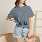 Into The Trees Graphic T-Shirt — Minimalist Mountain Nature Tee