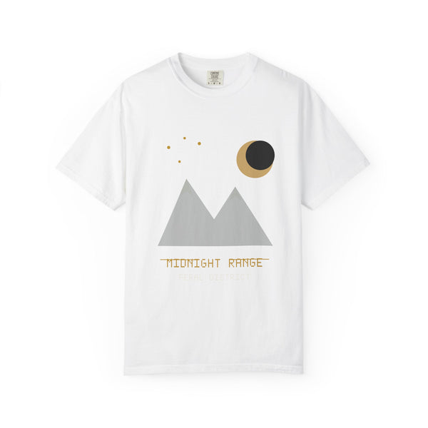 Midnight Range Mountain Tee — Night Sky Graphic T-Shirt