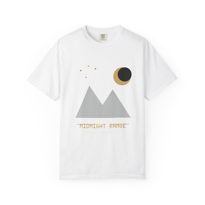 Midnight Range Mountain Tee — Night Sky Graphic T-Shirt